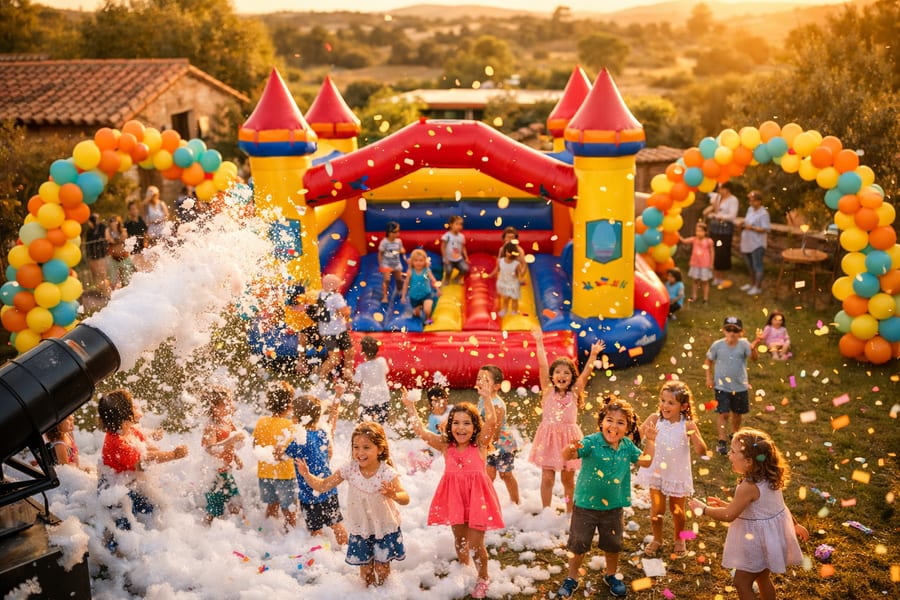 Pack completo de evento infantil