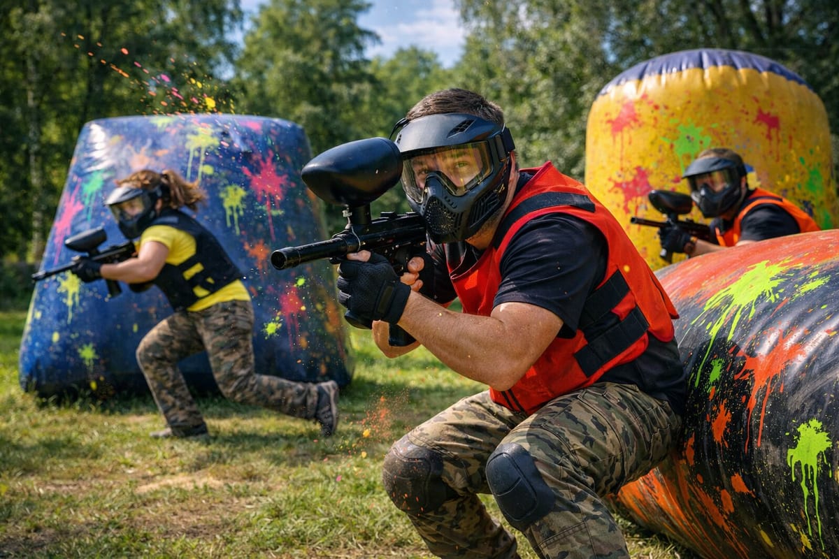 Paintball infantil y adultos